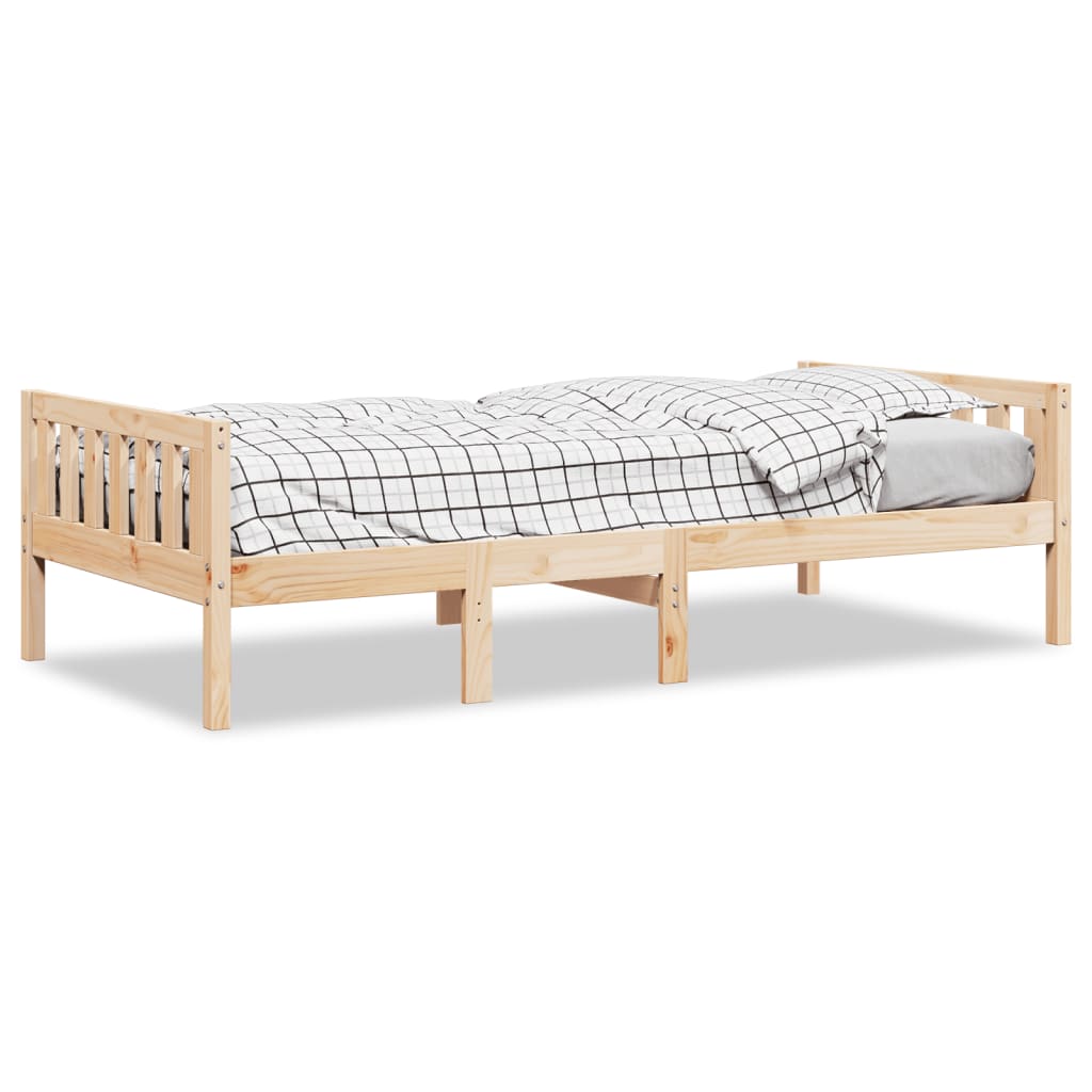 vidaXL Cama para niños sin colchón madera maciza de pino 80x200 cm