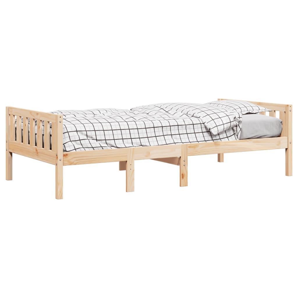 vidaXL Cama para niños sin colchón madera maciza de pino 80x200 cm