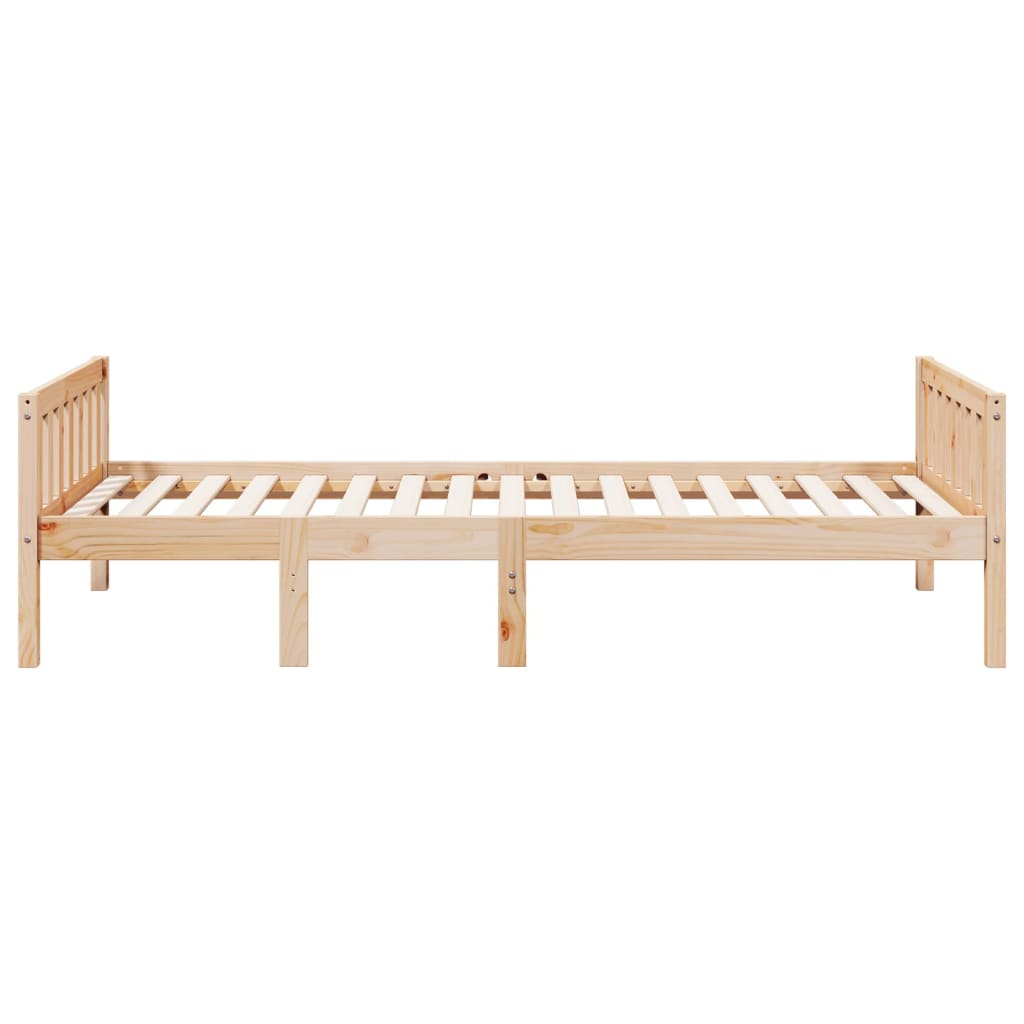 vidaXL Cama para niños sin colchón madera maciza de pino 80x200 cm