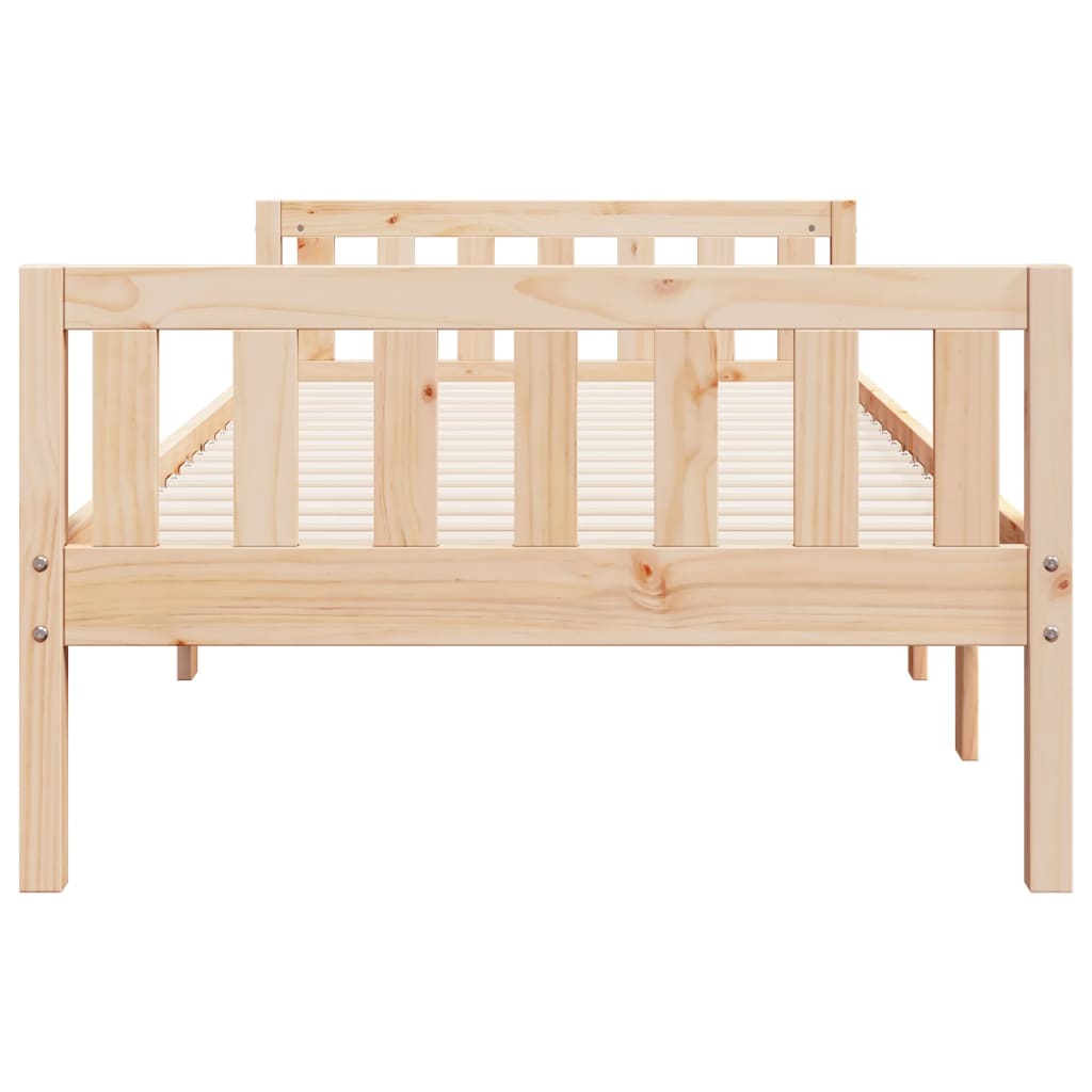 vidaXL Cama para niños sin colchón madera maciza de pino 80x200 cm