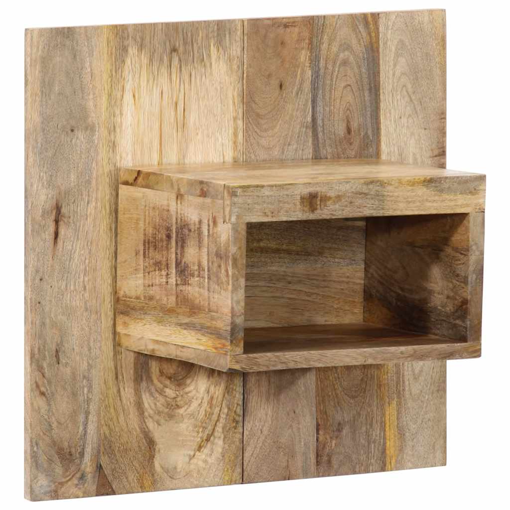 vidaXL Mesita de noche madera maciza de mango 50x27x50 cm