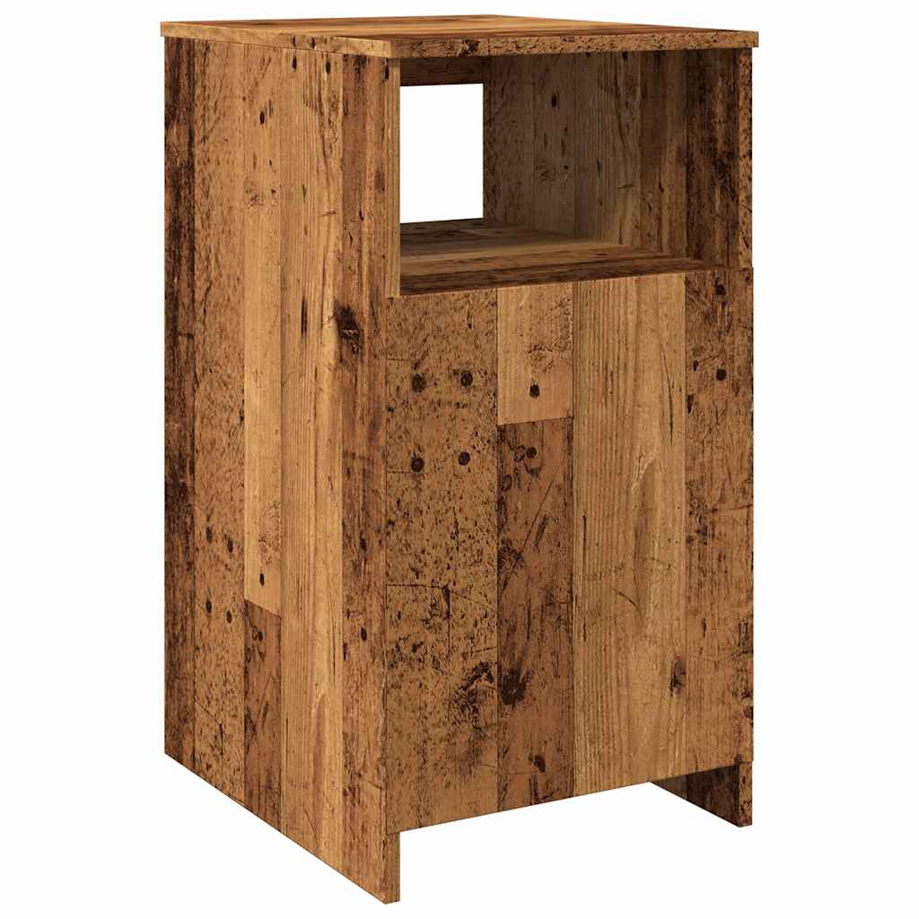 vidaXL Cajonera de madera contrachapada madera vieja 40x50x76 cm