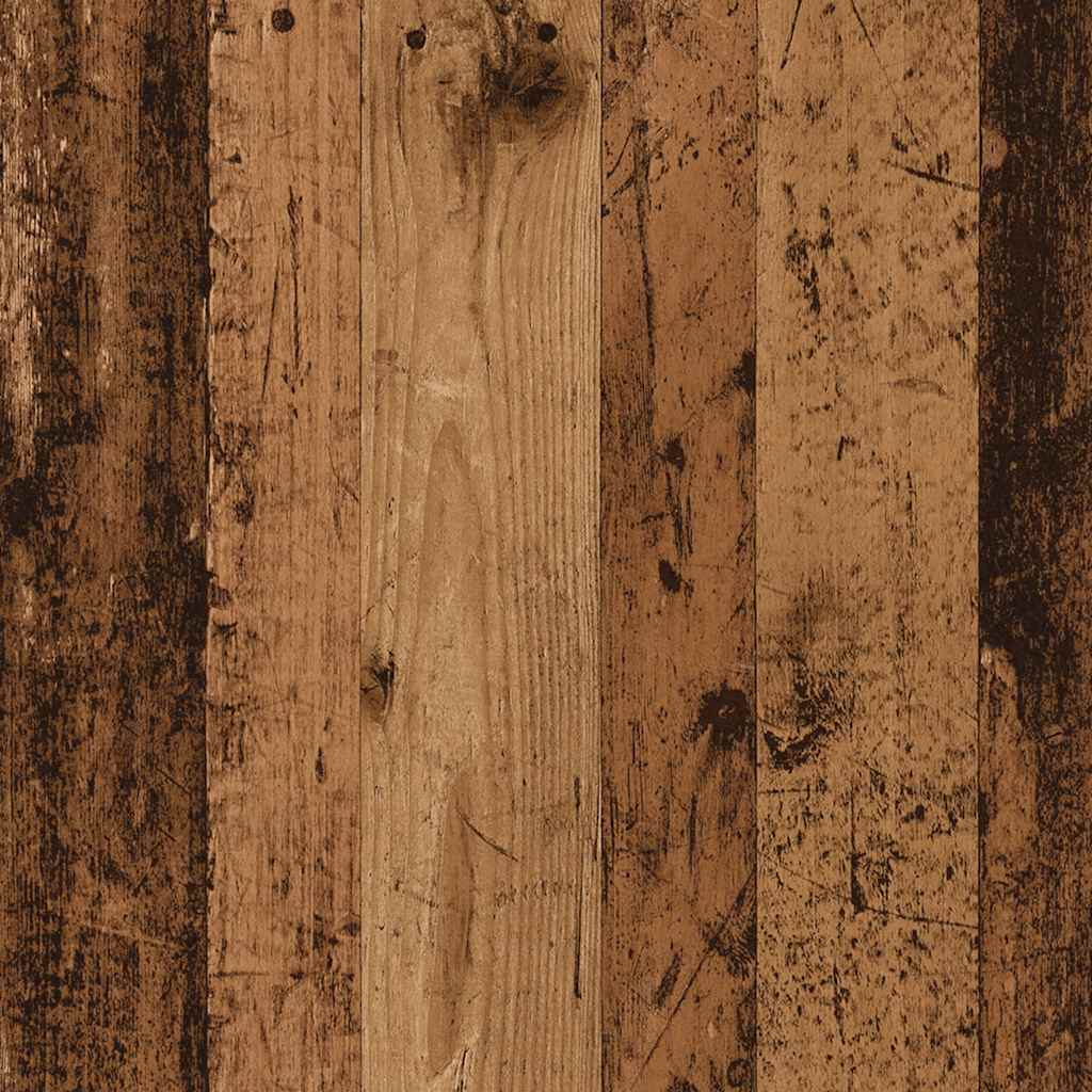 vidaXL Cajonera de madera contrachapada madera vieja 40x50x76 cm