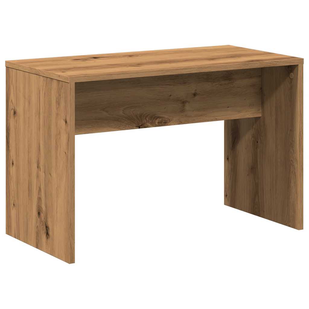 vidaXL Taburete vestidor madera contrachapada artisan roble 70x35x45cm