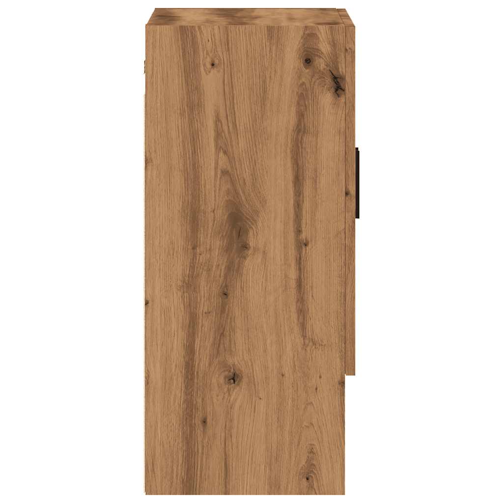 vidaXL Armario de pared madera de ingeniería roble artesano 60x31x70cm