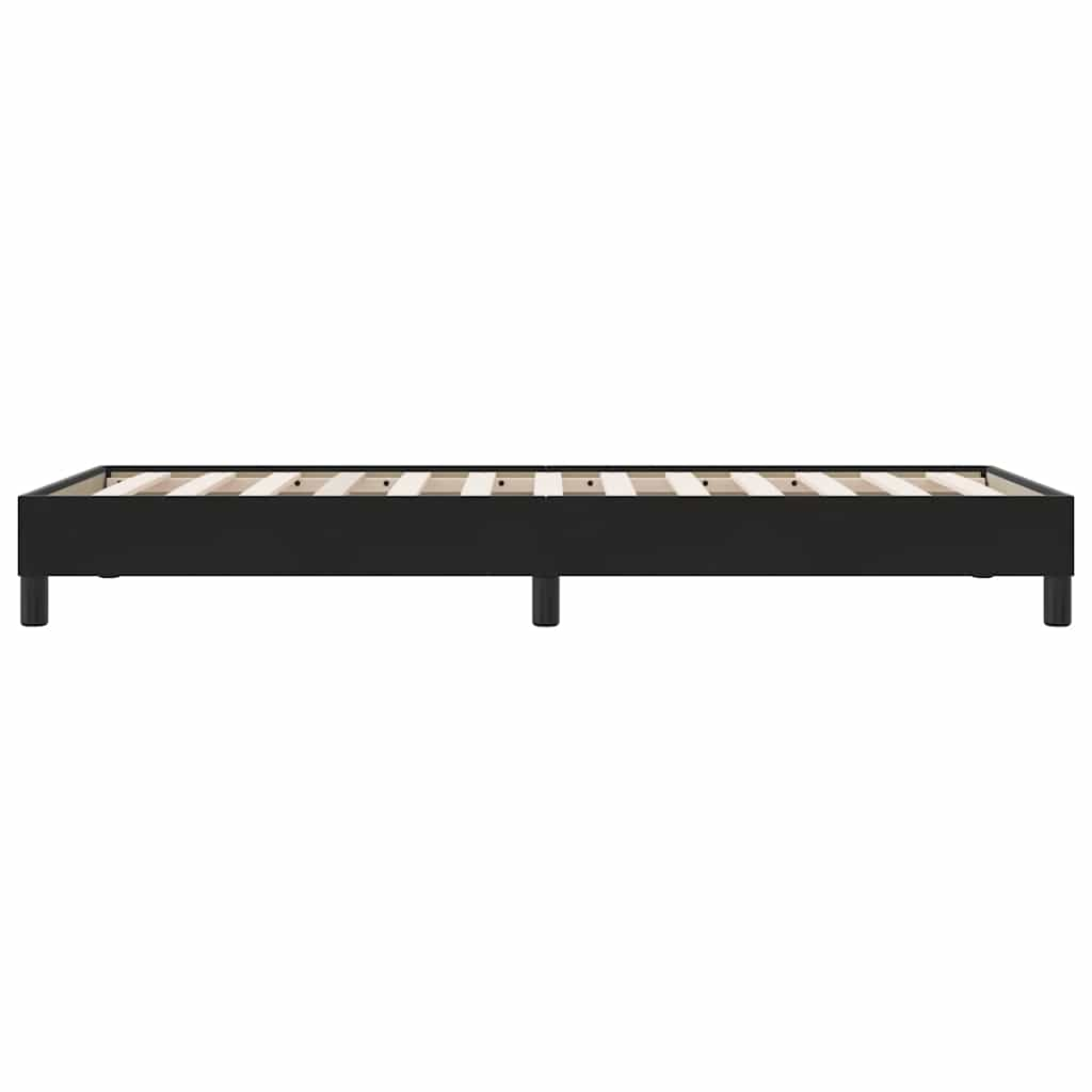 vidaXL Estructura de cama sin colchón terciopelo negro 80x210 cm