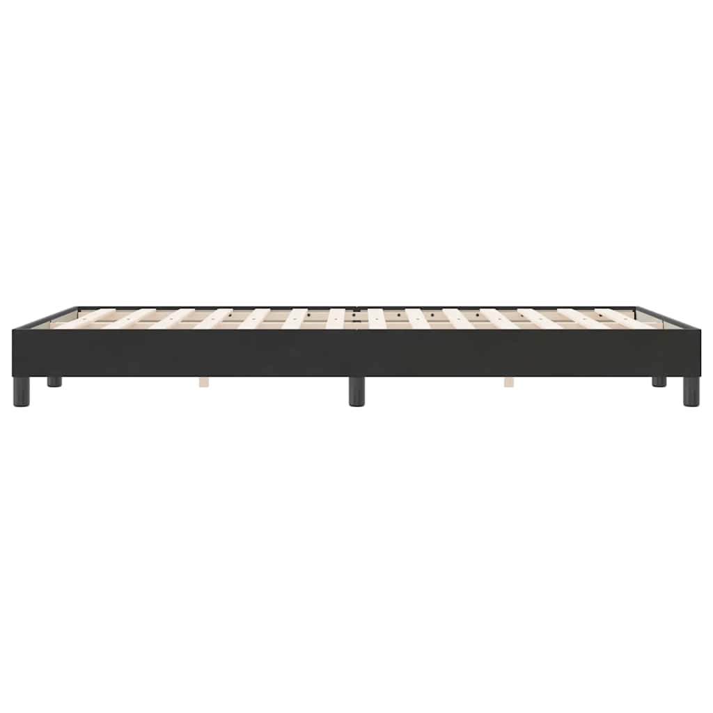 vidaXL Estructura de cama sin colchón terciopelo negro 120x220 cm