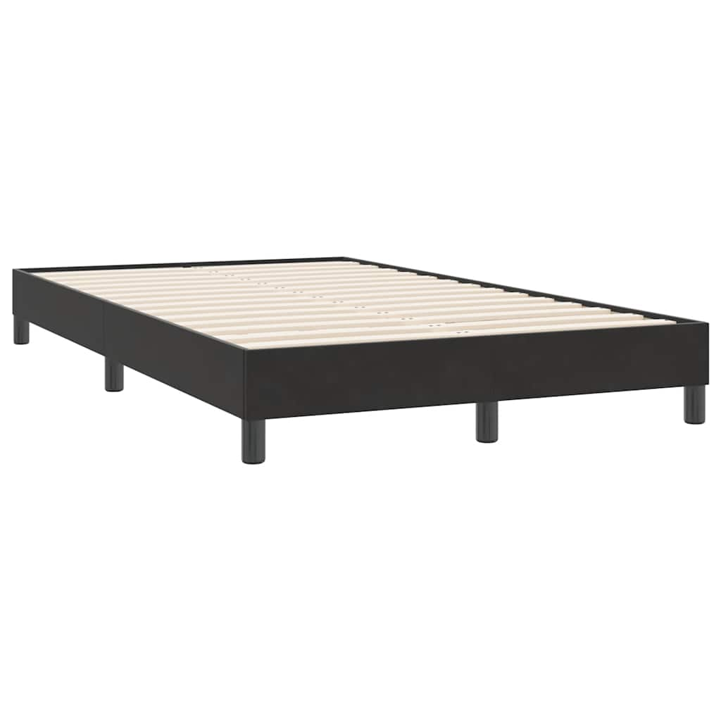 vidaXL Estructura de cama sin colchón terciopelo negro 120x220 cm