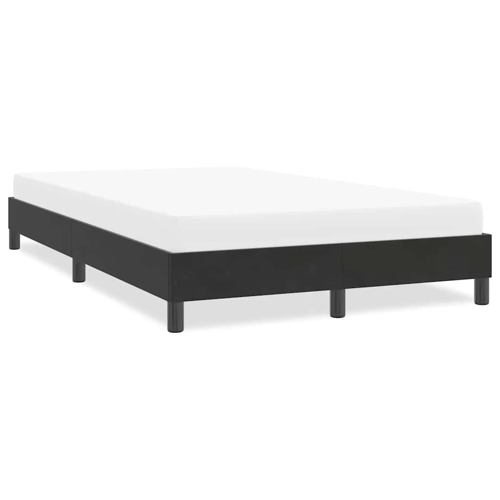 vidaXL Estructura de cama sin colchón terciopelo negro 120x220 cm