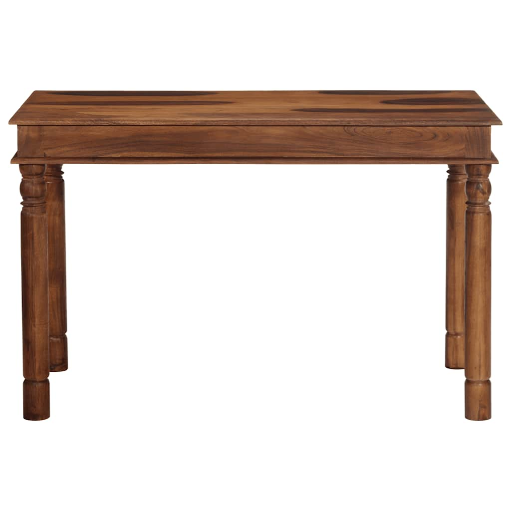 vidaXL Mesa de comedor madera maciza de acacia 120x60x77 cm