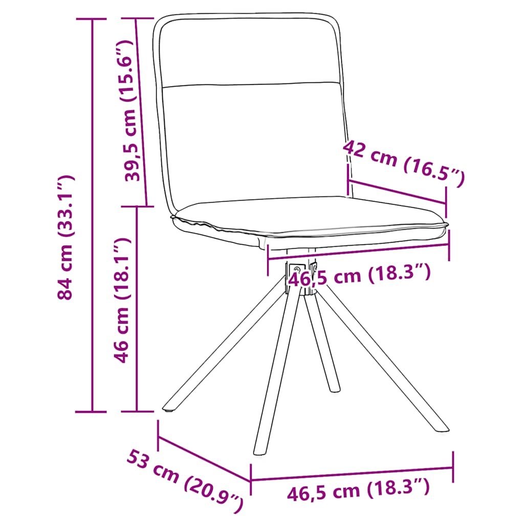 vidaXL Sillas de comedor 6 unidades de tela gris claro