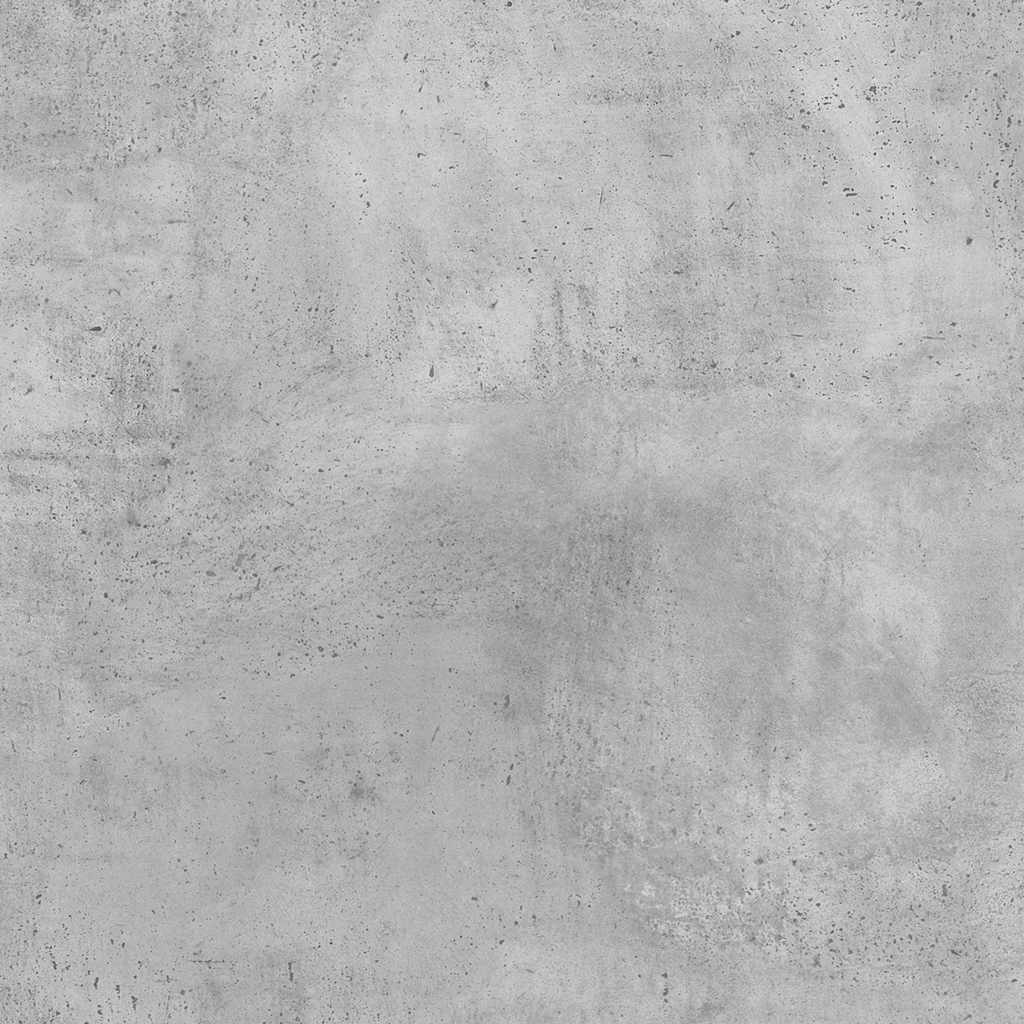 vidaXL Mesita de noche madera contrachapada gris hormigón 46,5x29x61cm