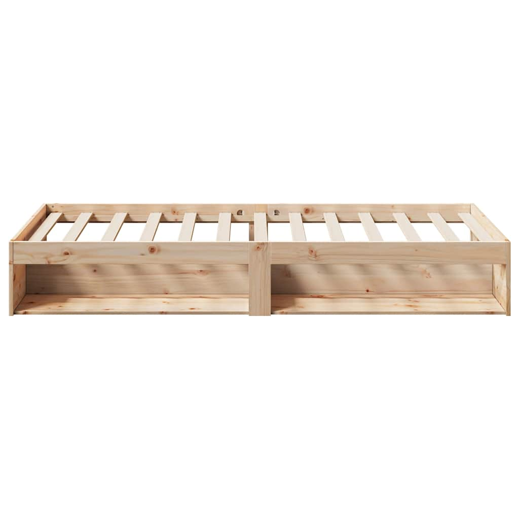 vidaXL Sofá cama sin colchón madera maciza de pino 80x200 cm