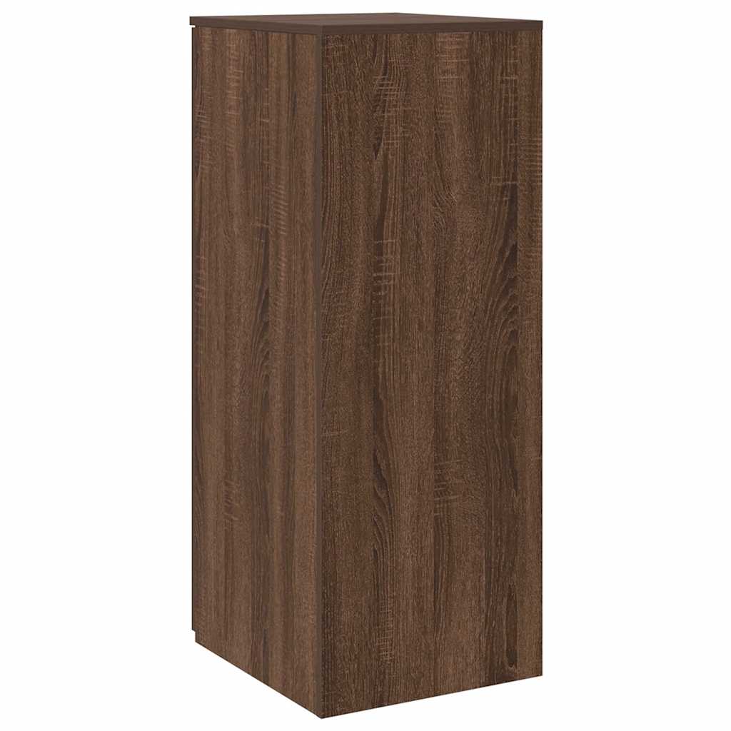 vidaXL Armario de madera de ingeniería marrón roble 40x45x103,5 cm