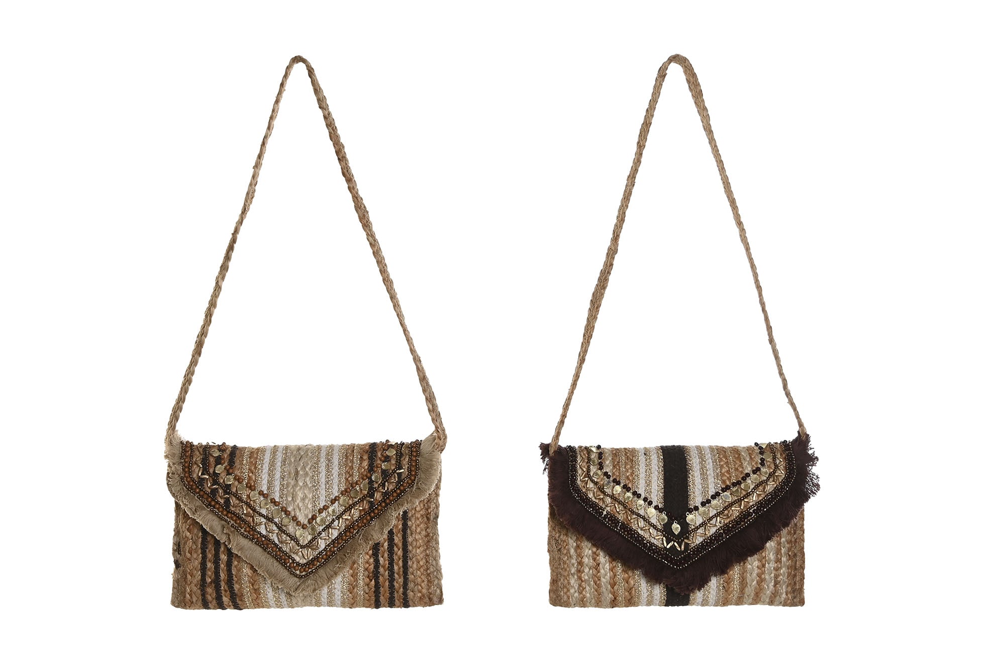 PACK DE 4 BOLSO YUTE 35X4X21 2 SURT.