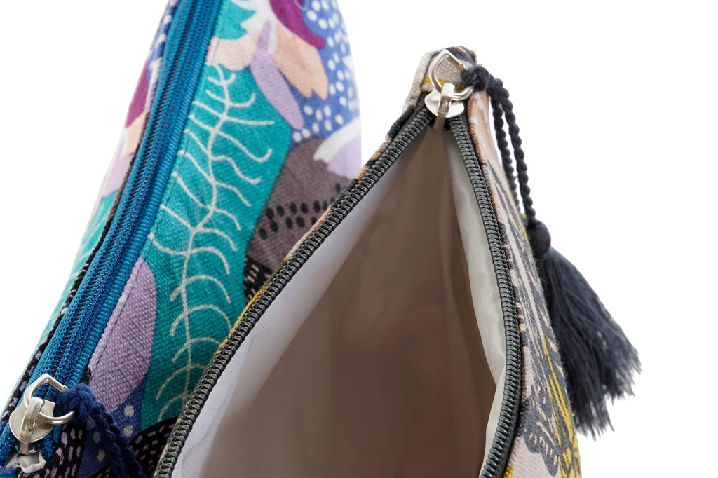 PACK DE 6 NECESER ALGODON POLIESTER 25X4X20 2 SURT.