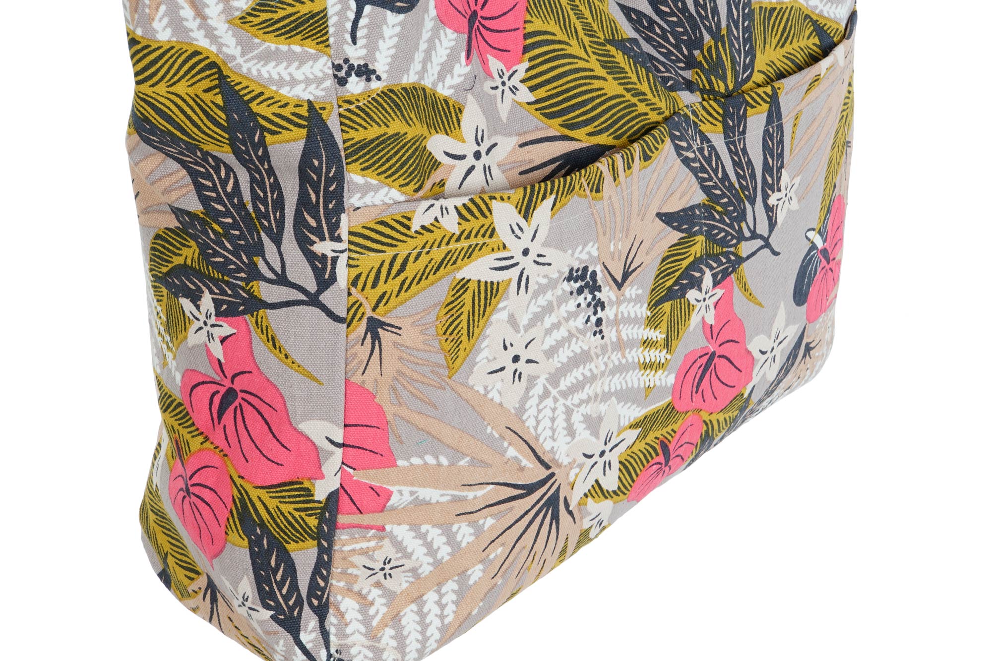 PACK DE 4 BOLSO ALGODON POLIESTER 55X14X35 2 SURT.