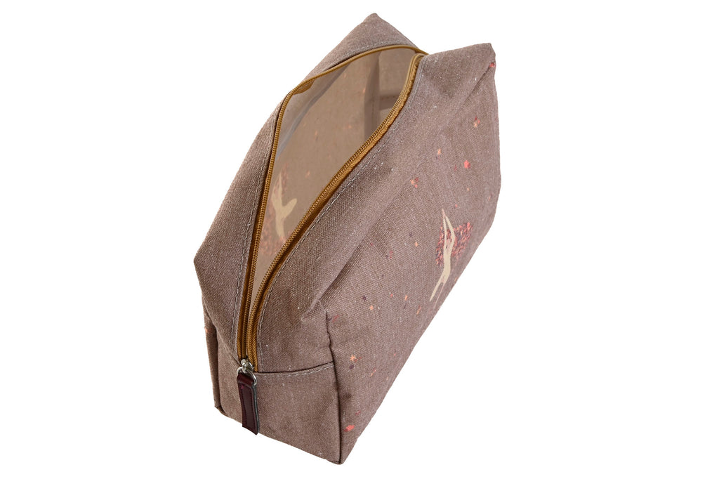 PACK DE 3 NECESER LIENZO ALGODON 20X8X14 YOGA 3 SURT.