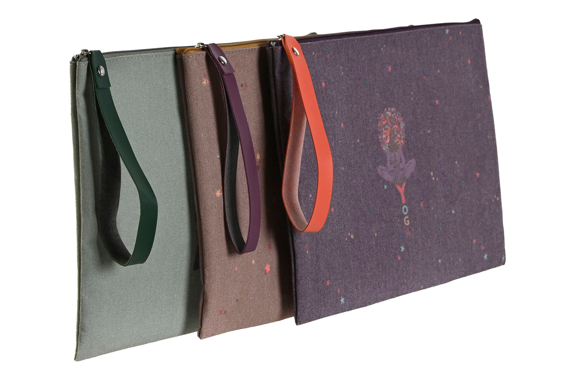 PACK DE 3 BOLSA LIENZO ALGODON 31X1X21 YOGA 3 SURT.