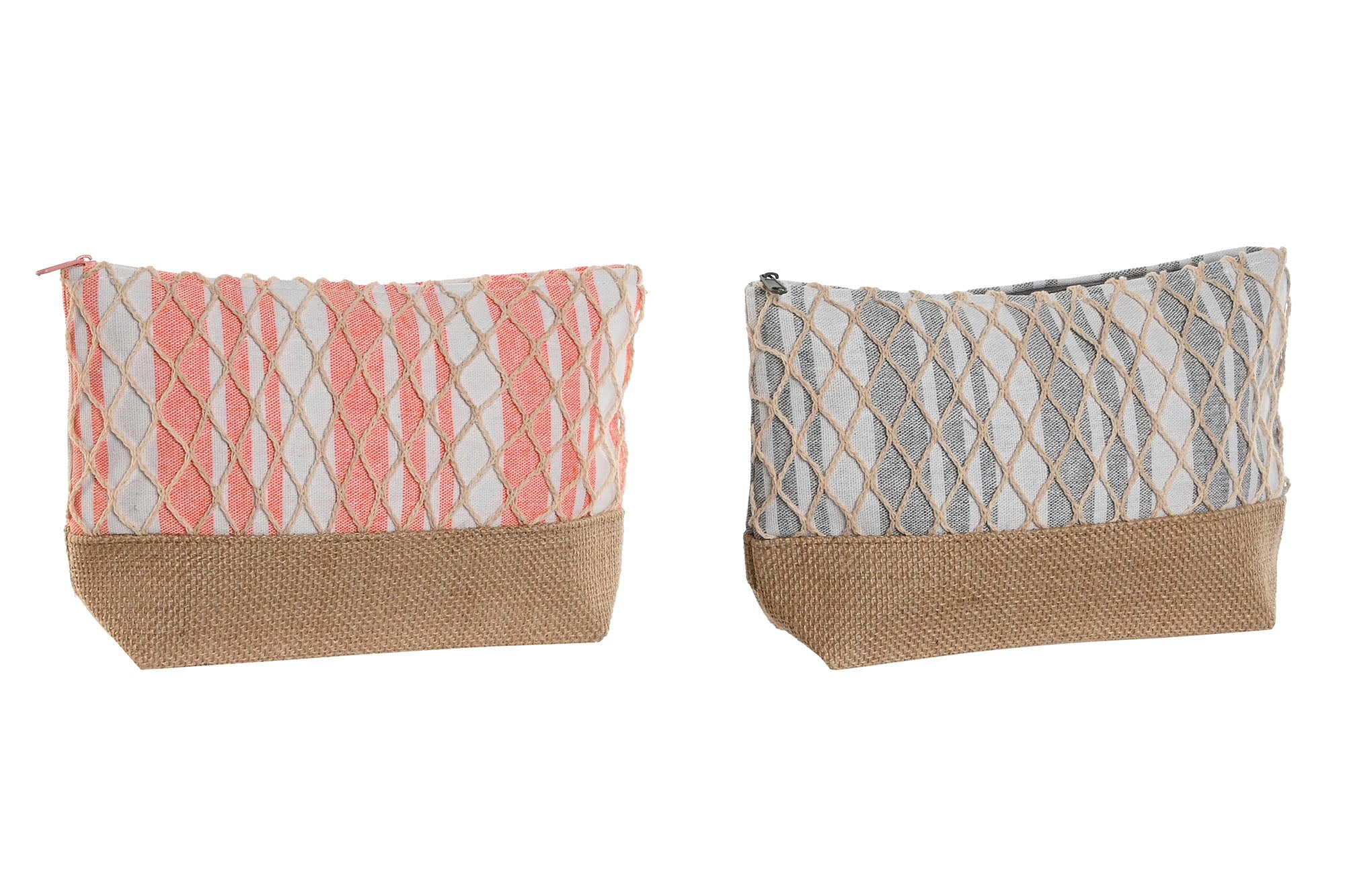 PACK DE 2 NECESER POLIESTER 25X7X15 2 SURT.