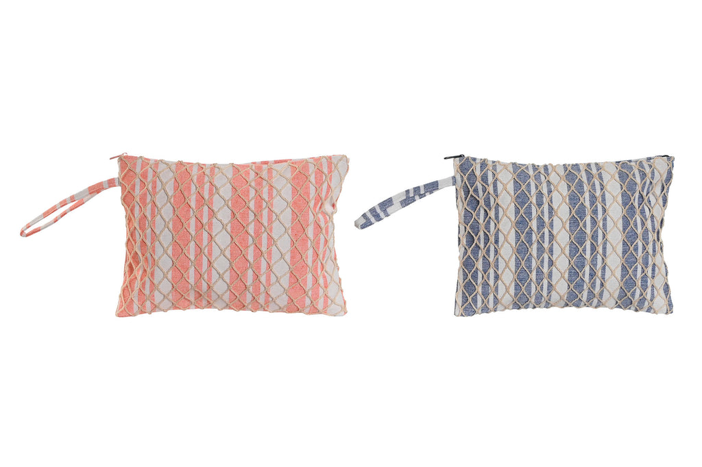 PACK DE 2 NECESER POLIESTER EVA 26X1X18 2 SURT.