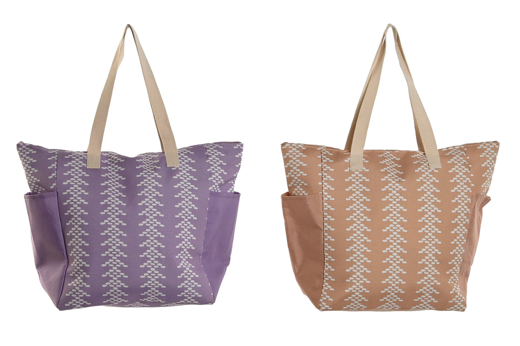 PACK DE 4 BOLSO POLIESTER ALGODON 56X20X60 2 SURT.