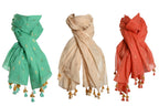 PACK DE 3 FOULARD ALGODON 100X180 3 SURT.