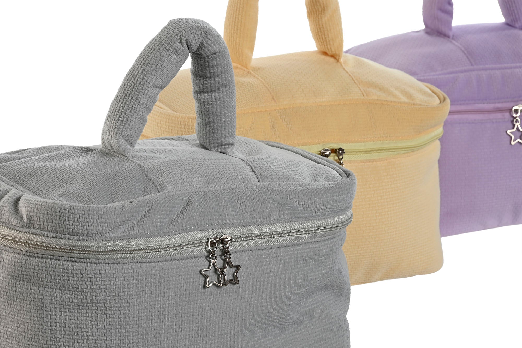 PACK DE 6 NECESER POLIESTER 24X14X15 3 SURT.