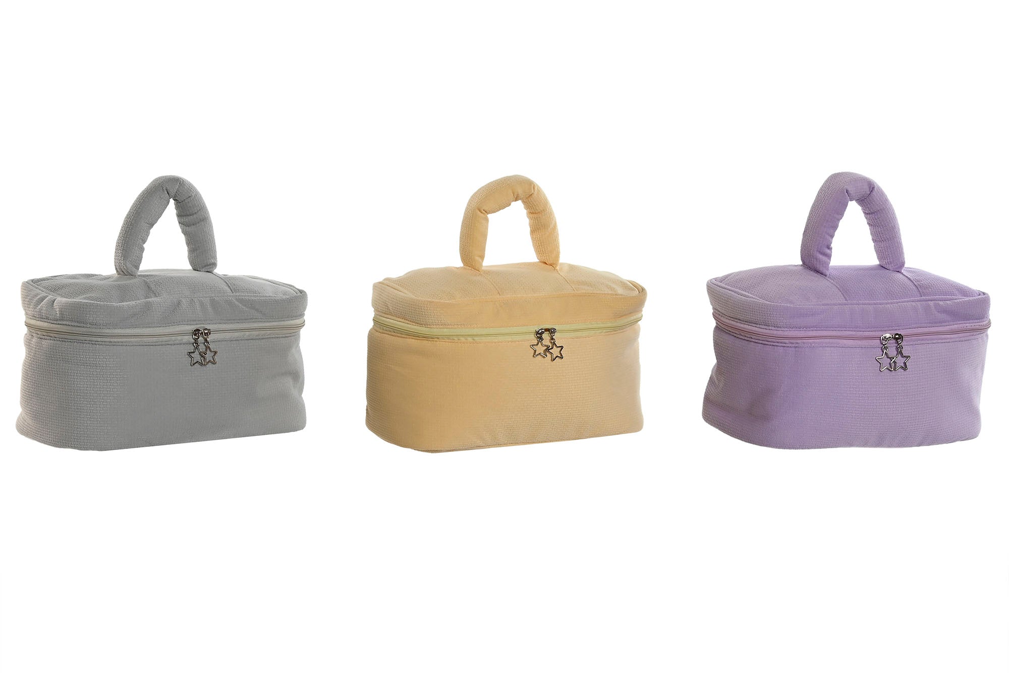 PACK DE 6 NECESER POLIESTER 24X14X15 3 SURT.