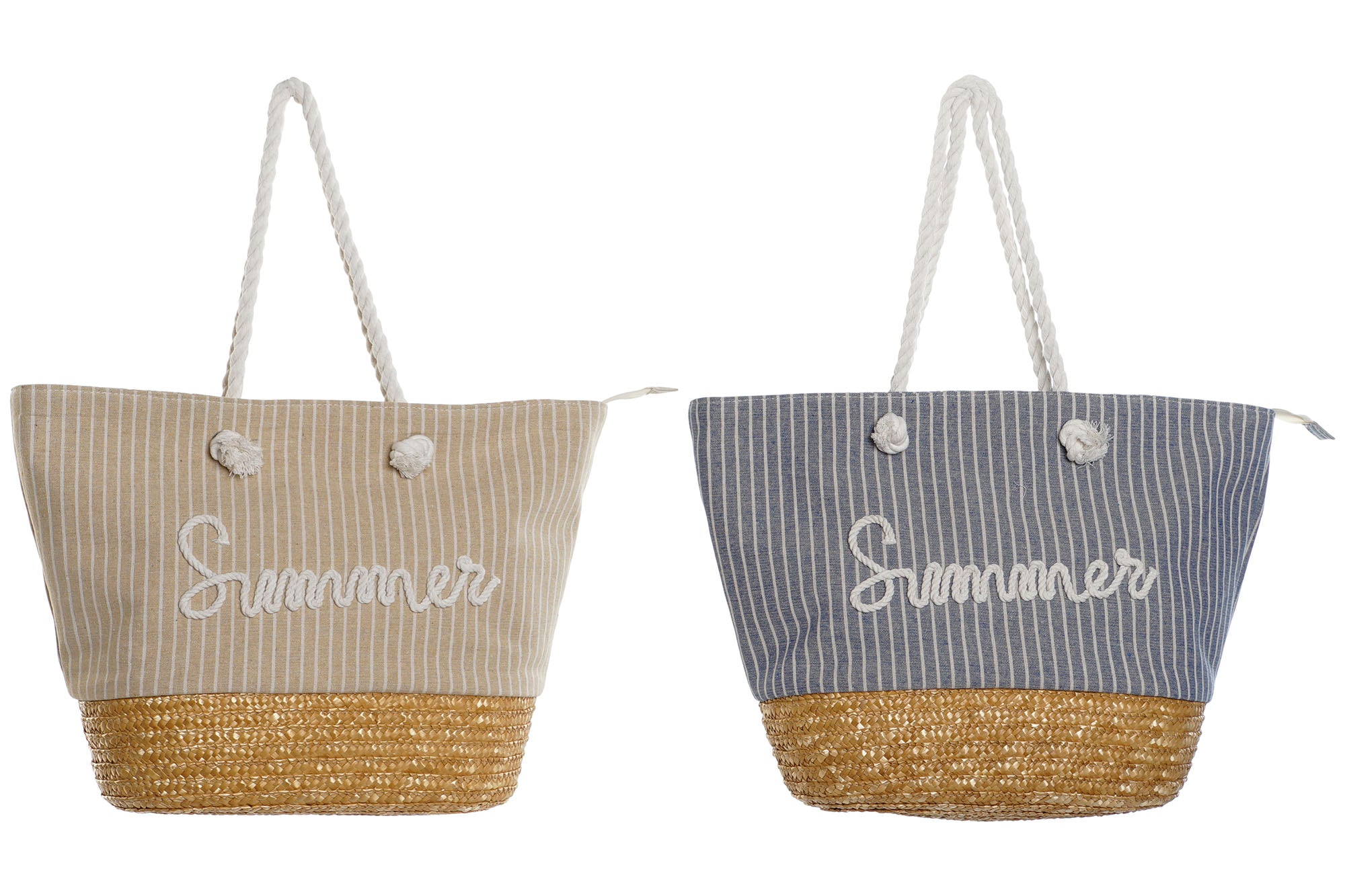 PACK DE 2 BOLSO POLIESTER FIBRA 52X16X33 2 SURT.