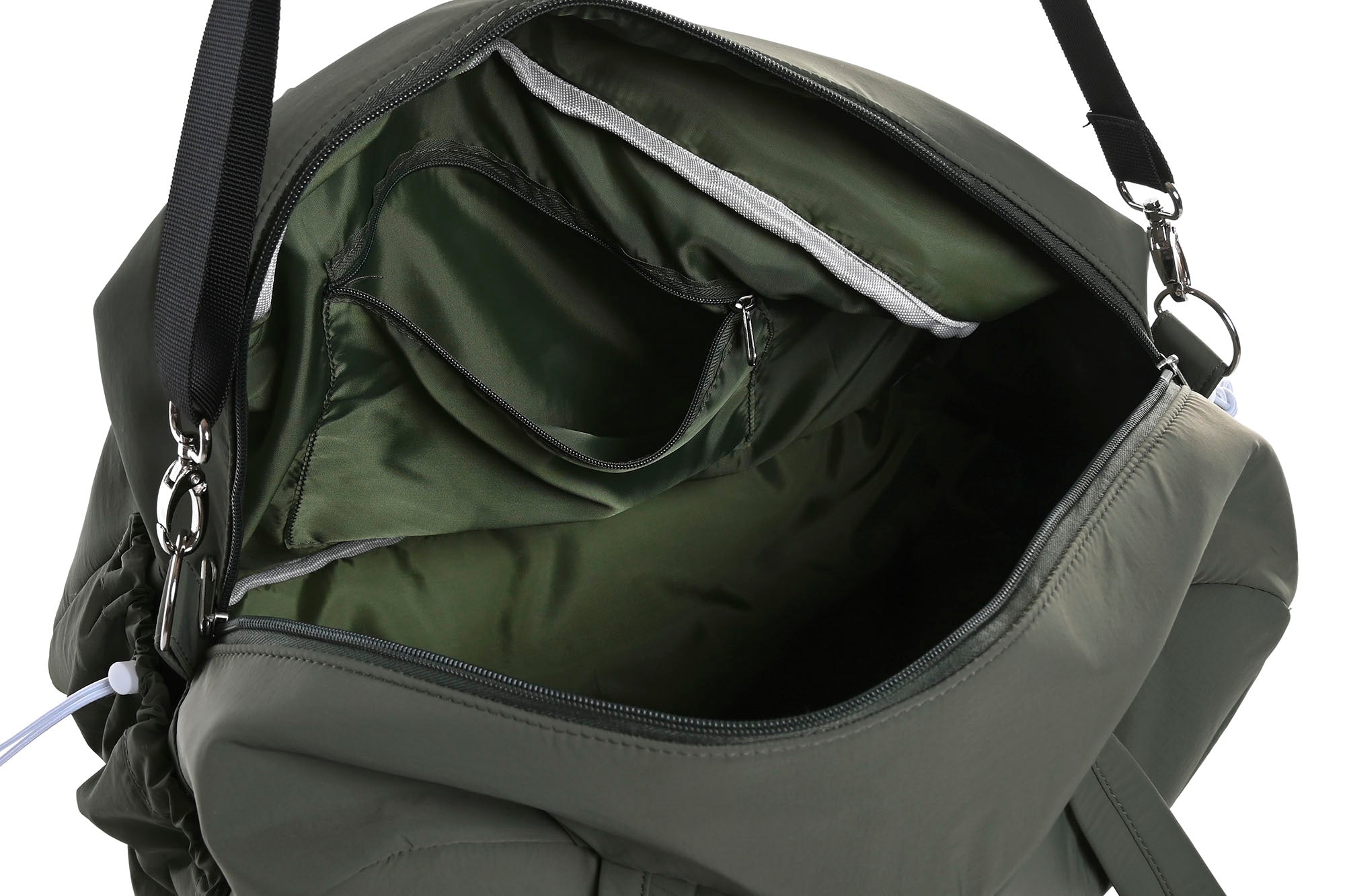 PACK DE 3 BOLSO NYLON POLIESTER 42X19X30 VIAJE 3 SURT.