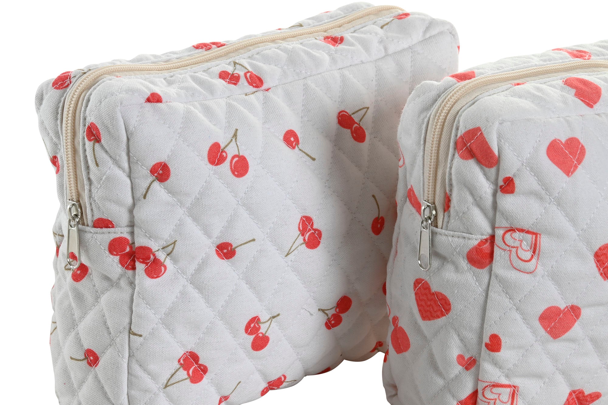 PACK DE 4 NECESER POLIESTER 24X7X19 2 SURT.