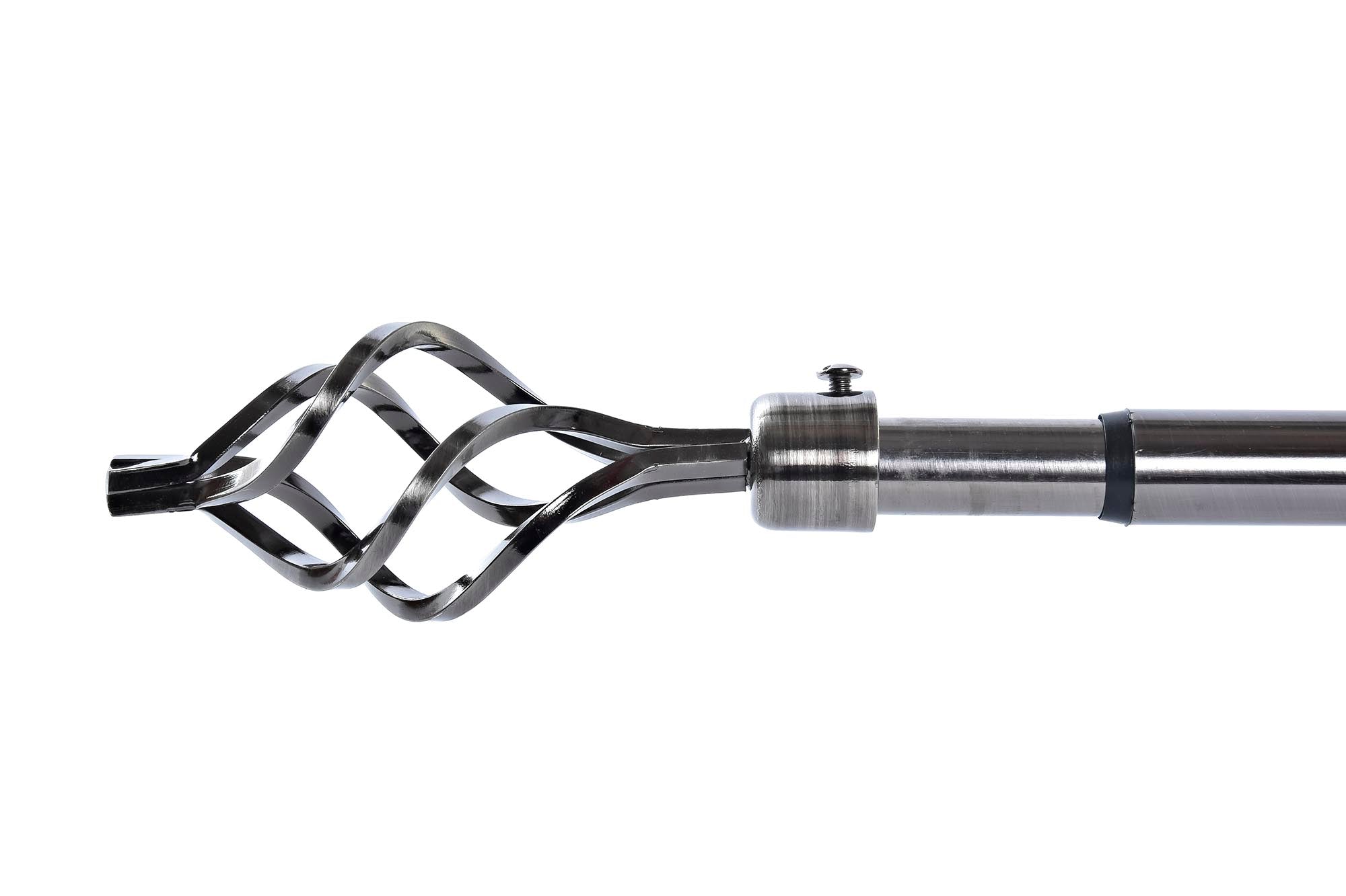 PACK DE 4 BARRA CORTINA METAL 160X16X16 16/19mm, EXTENSIBLE