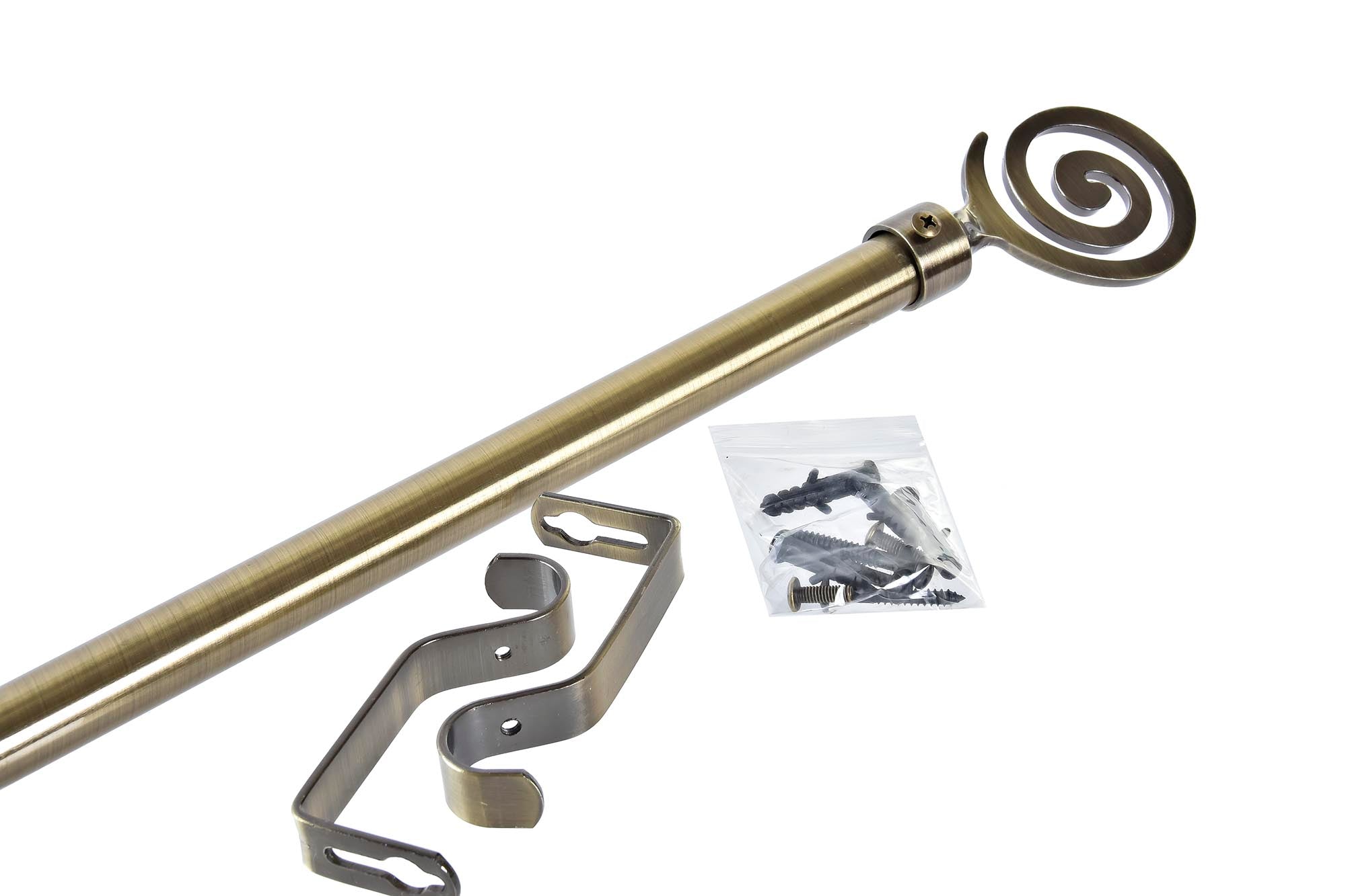 PACK DE 4 BARRA CORTINA METAL 120X16X16 16/19mm, EXTENSIBLE