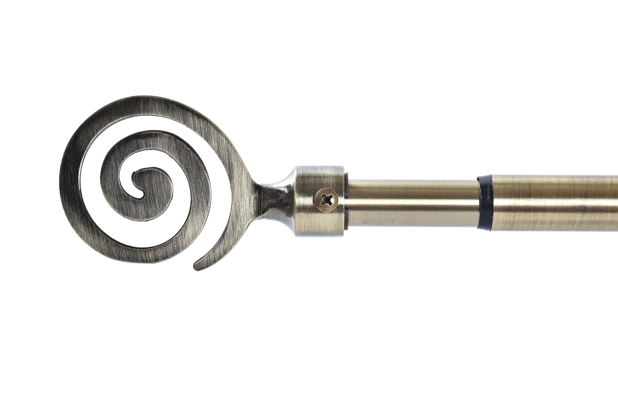 PACK DE 4 BARRA CORTINA METAL 120X16X16 16/19mm, EXTENSIBLE