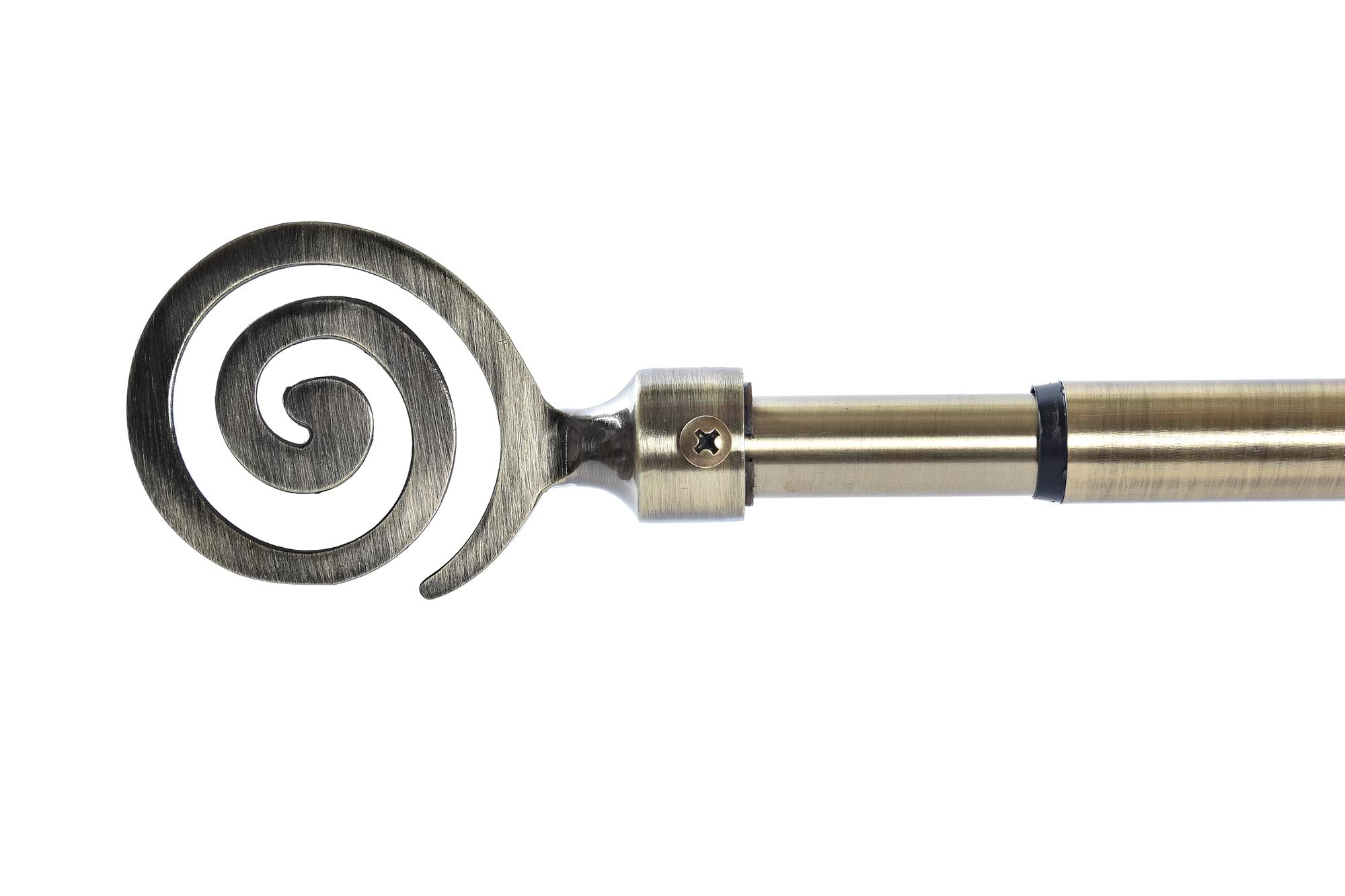 PACK DE 4 BARRA CORTINA METAL 160X16X16 16/19mm, EXTENSIBLE