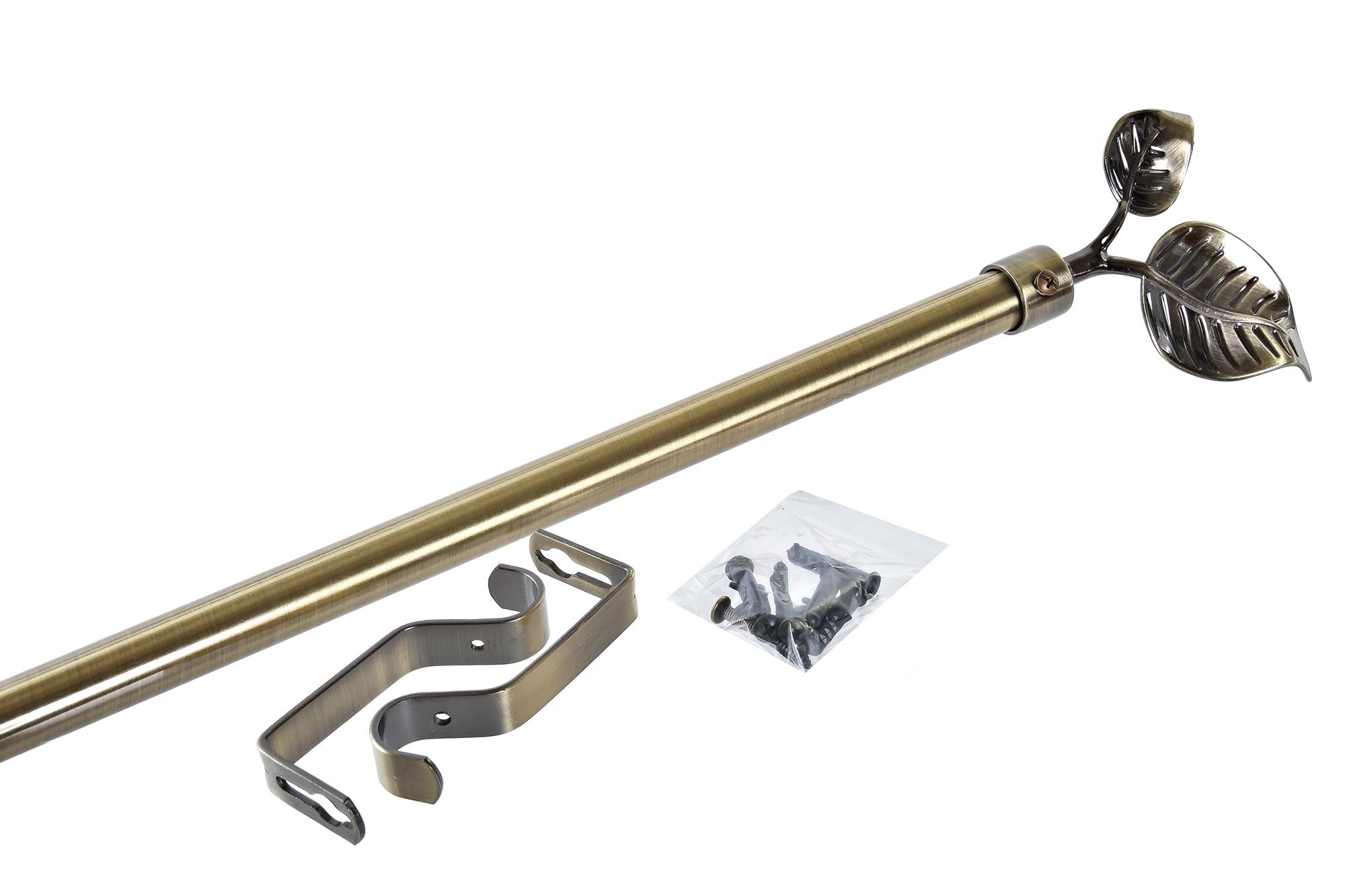 PACK DE 4 BARRA CORTINA METAL 120X16X16 16/19mm, EXTENSIBLE