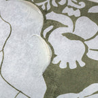 PACK DE 2 CUADRO LIENZO MDF 42X3X42 MUJER FLORES 2 SURT.