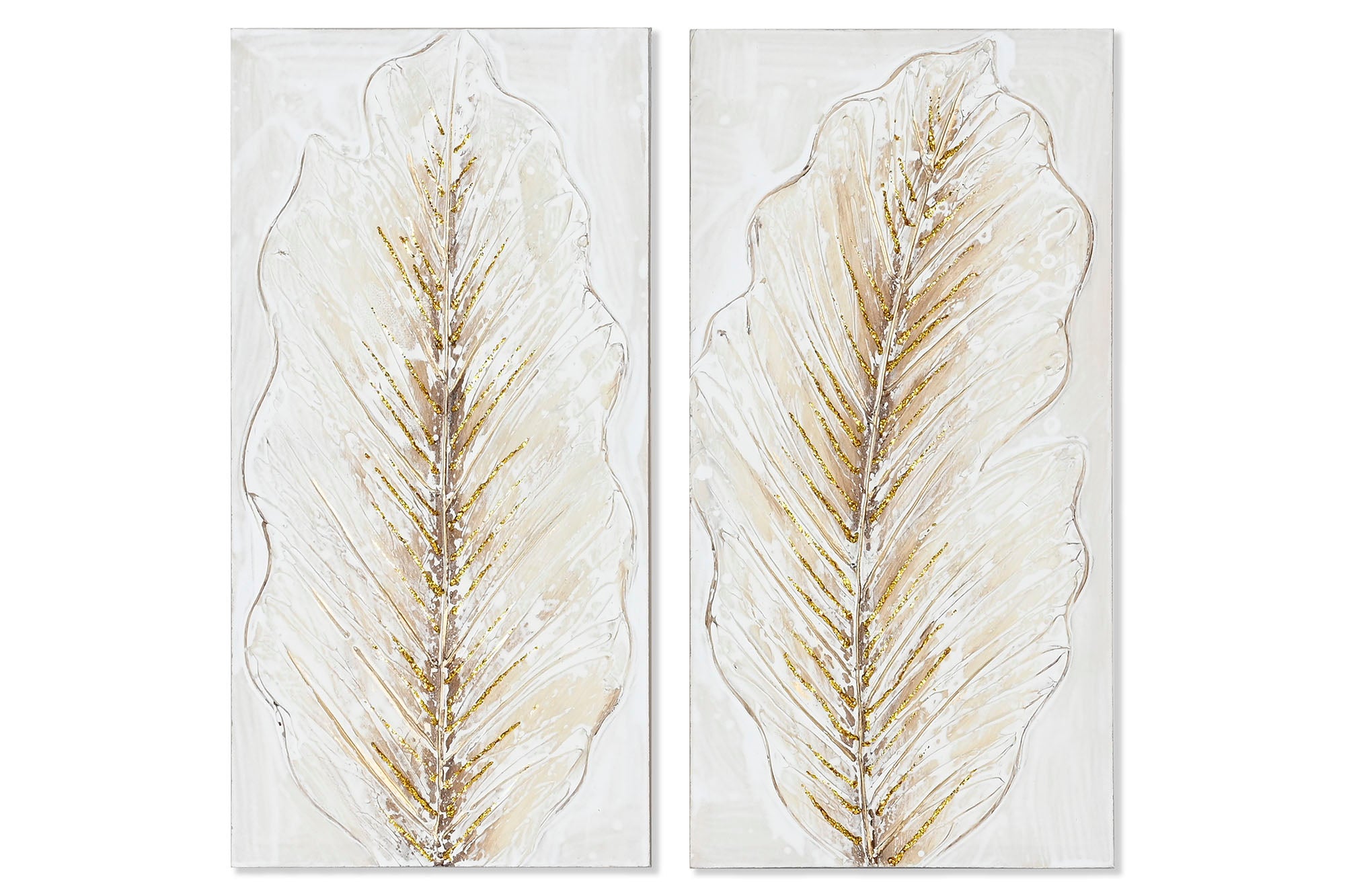 PACK DE 2 CUADRO LIENZO MDF 30X2,5X60 HOJA 2 SURT.