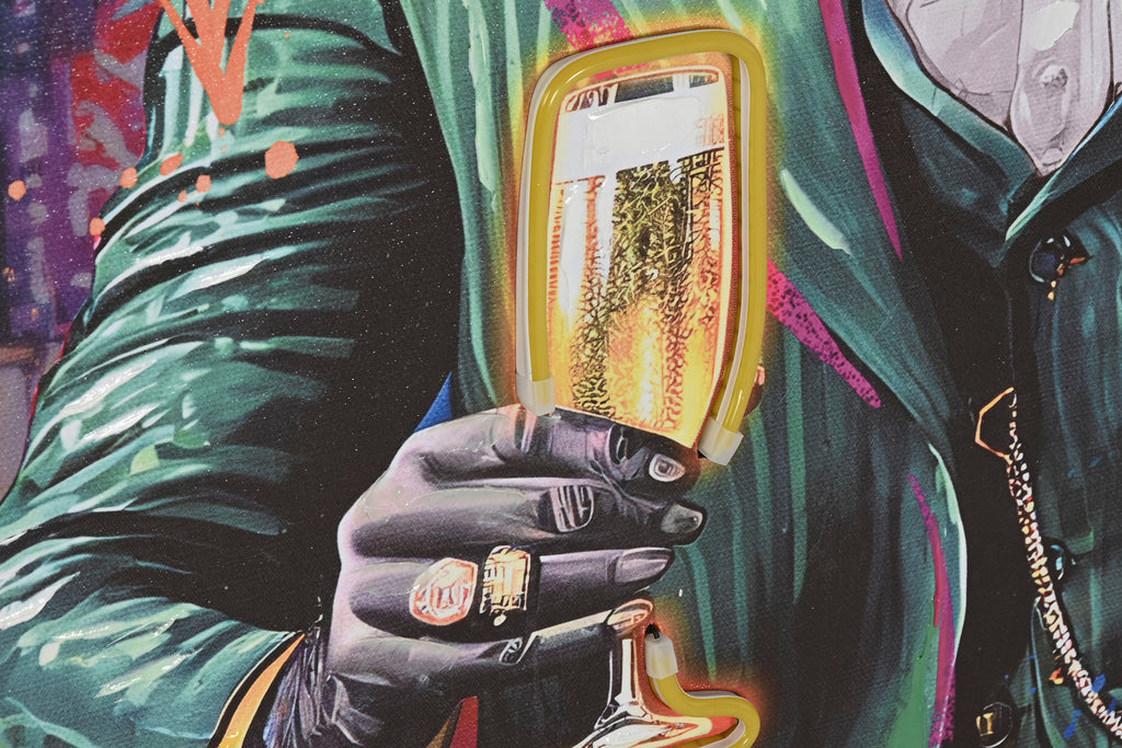 PACK DE 2 CUADRO LED 83X3,7X83 GORILA THE BOSS 2 SURT.