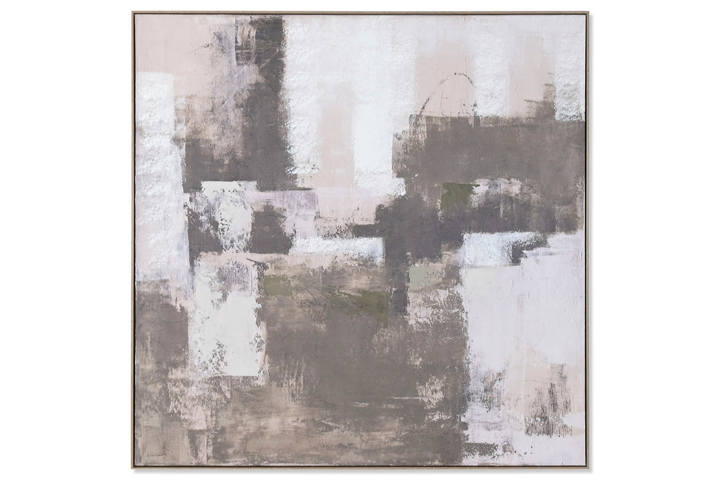 PACK DE 2 CUADRO LIENZO PS 120X5,2X120 ABSTRACTO