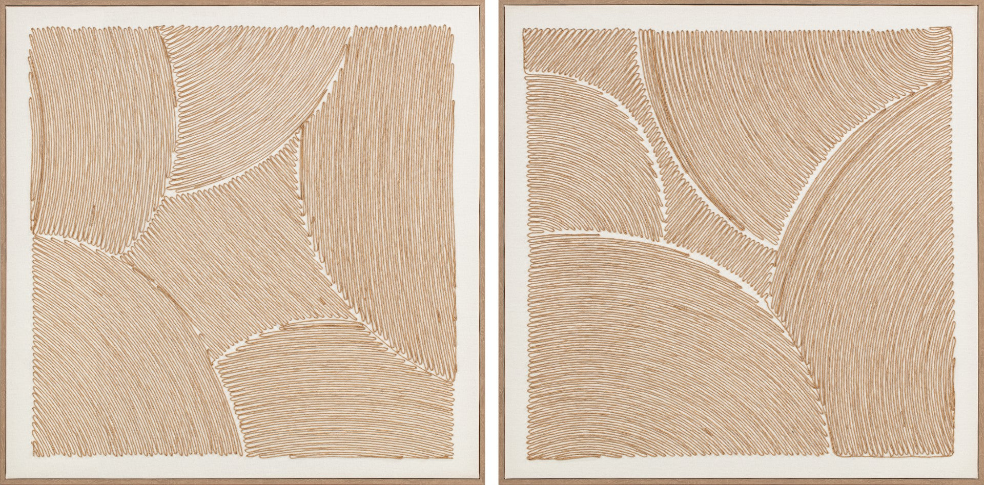 PACK DE 2 CUADRO LIENZO CUERDA 100X3,8X100 MODERNO 2 SURT.