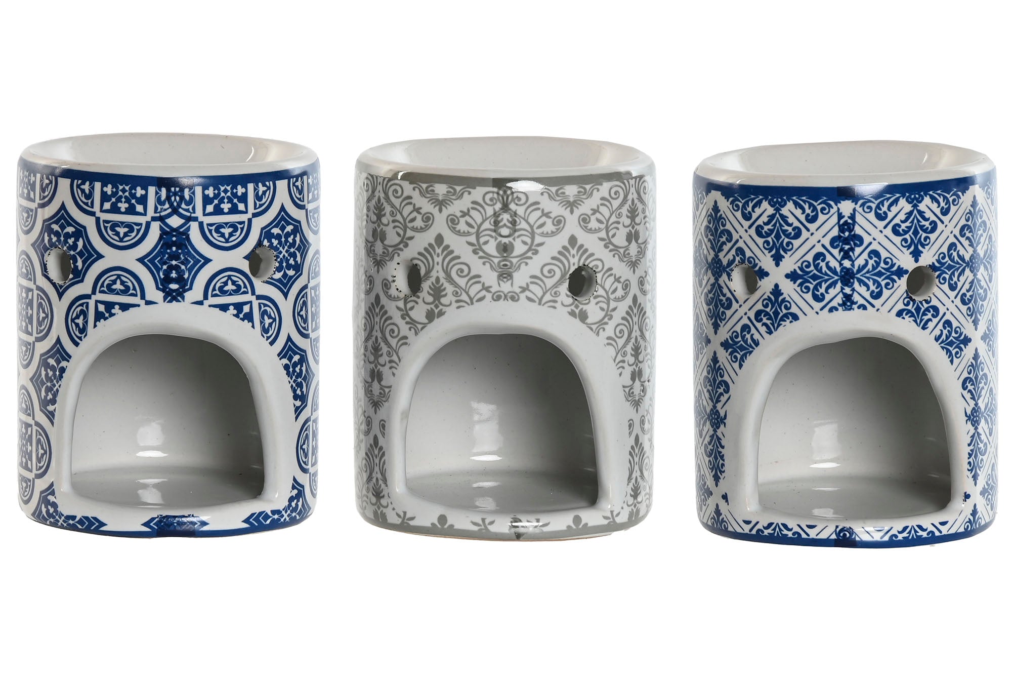 PACK DE 20 QUEMADOR CERAMICA 6X6X8 AZULEJO 3 SURT.