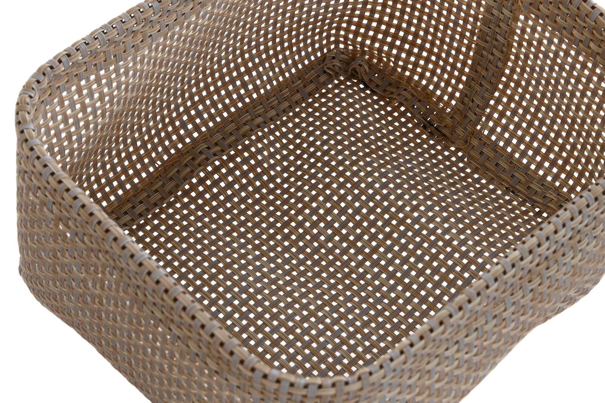 PACK DE 4 CESTA SET 3 TEXTILENE 23X18X12 BEIGE
