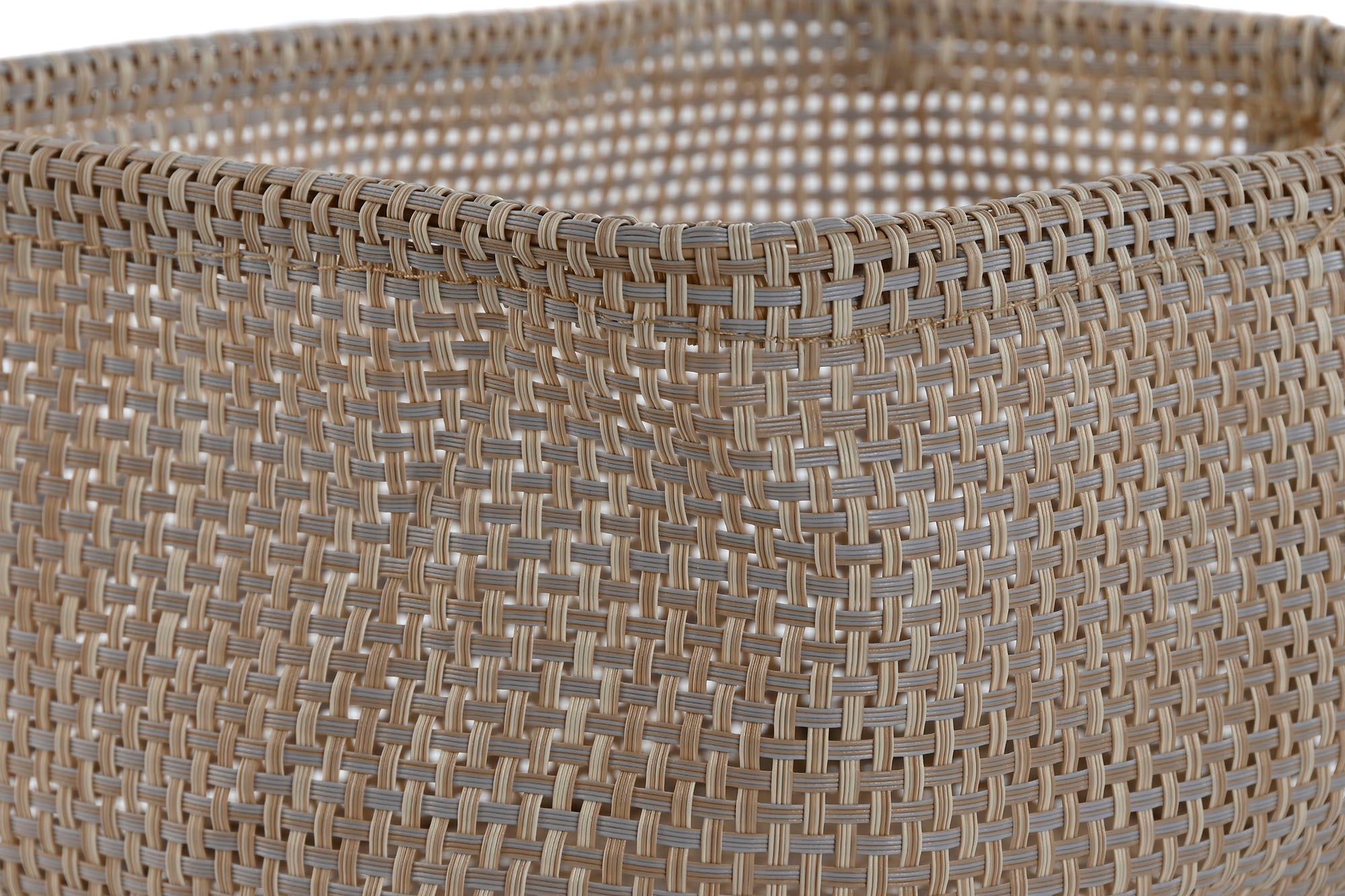 PACK DE 4 CESTA SET 3 TEXTILENE 23X18X12 BEIGE