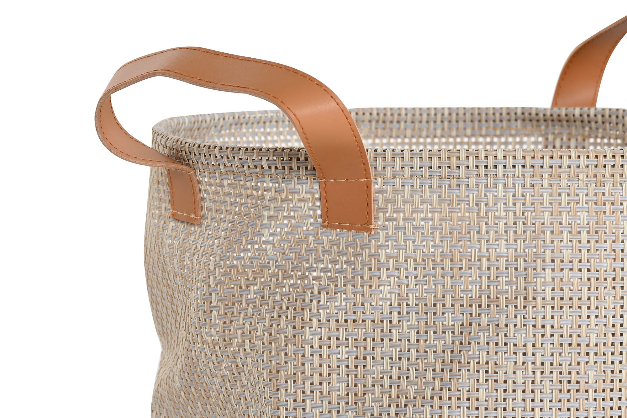 PACK DE 2 CESTA SET 4 TEXTILENE 30X30X34 BEIGE