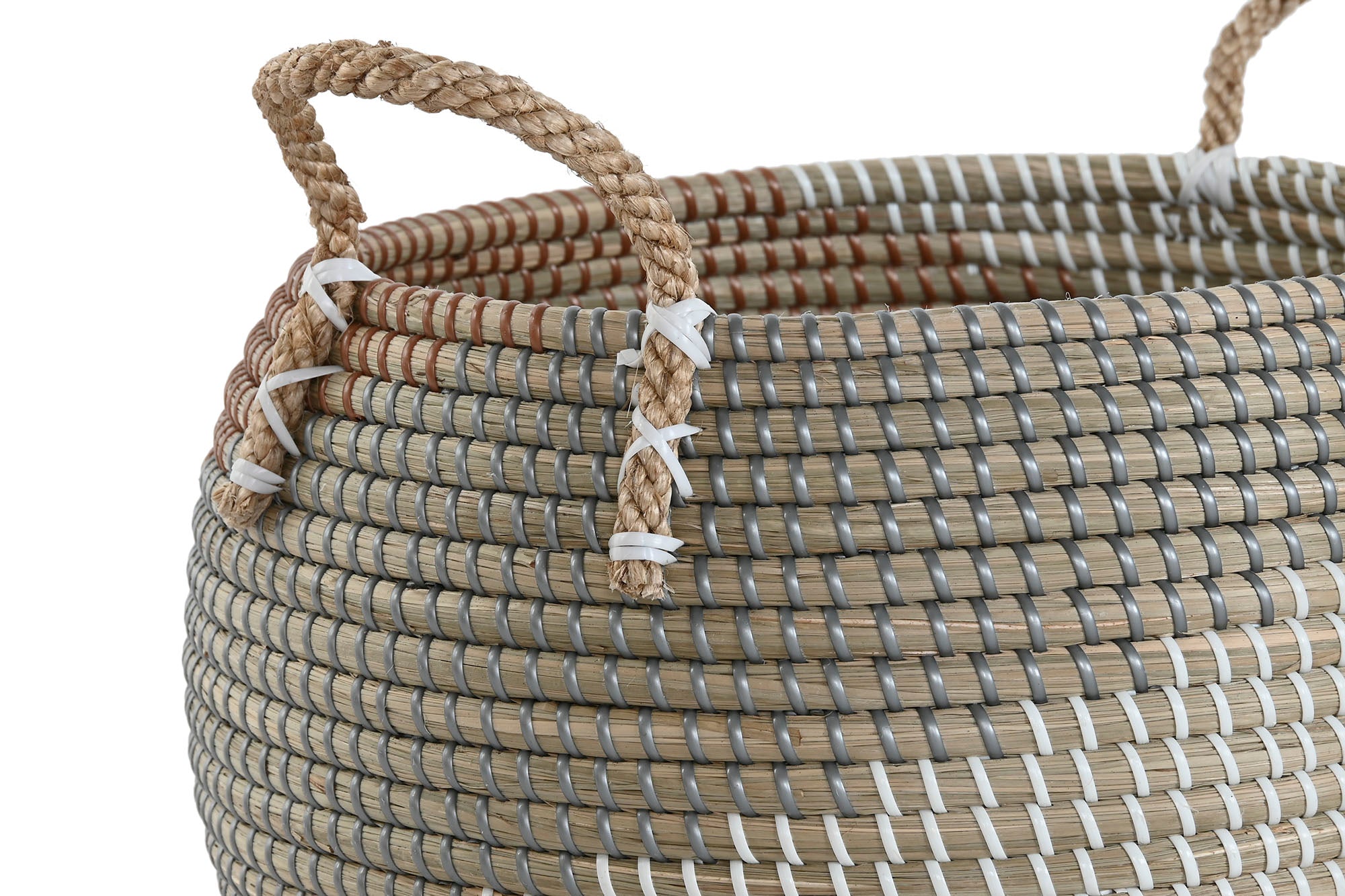 PACK DE 2 CESTA SET 2 SEAGRASS 40X40X34 9 NATURAL