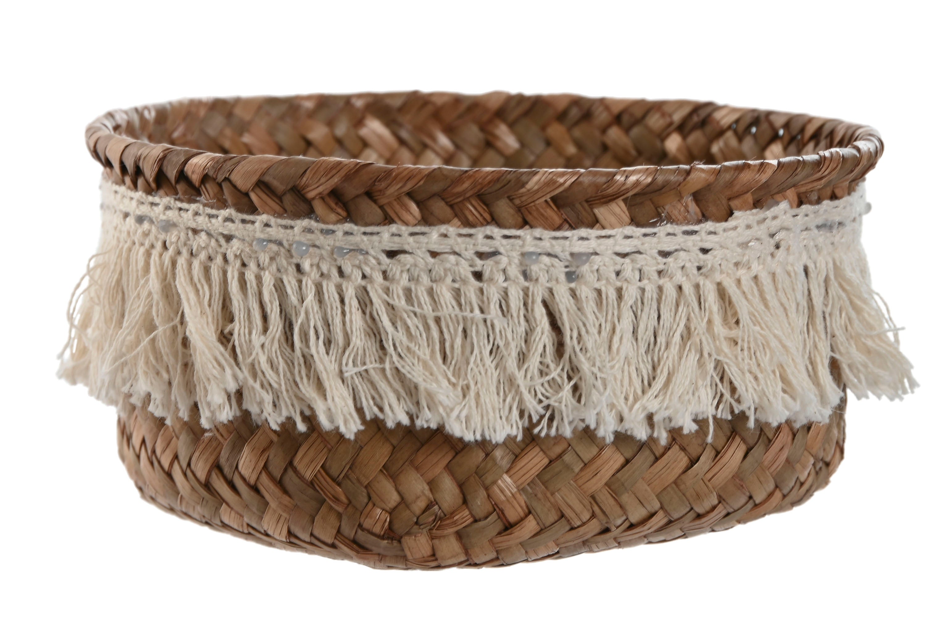 CESTA SET 3 FIBRA 16X16X6 DECAPE NATURAL