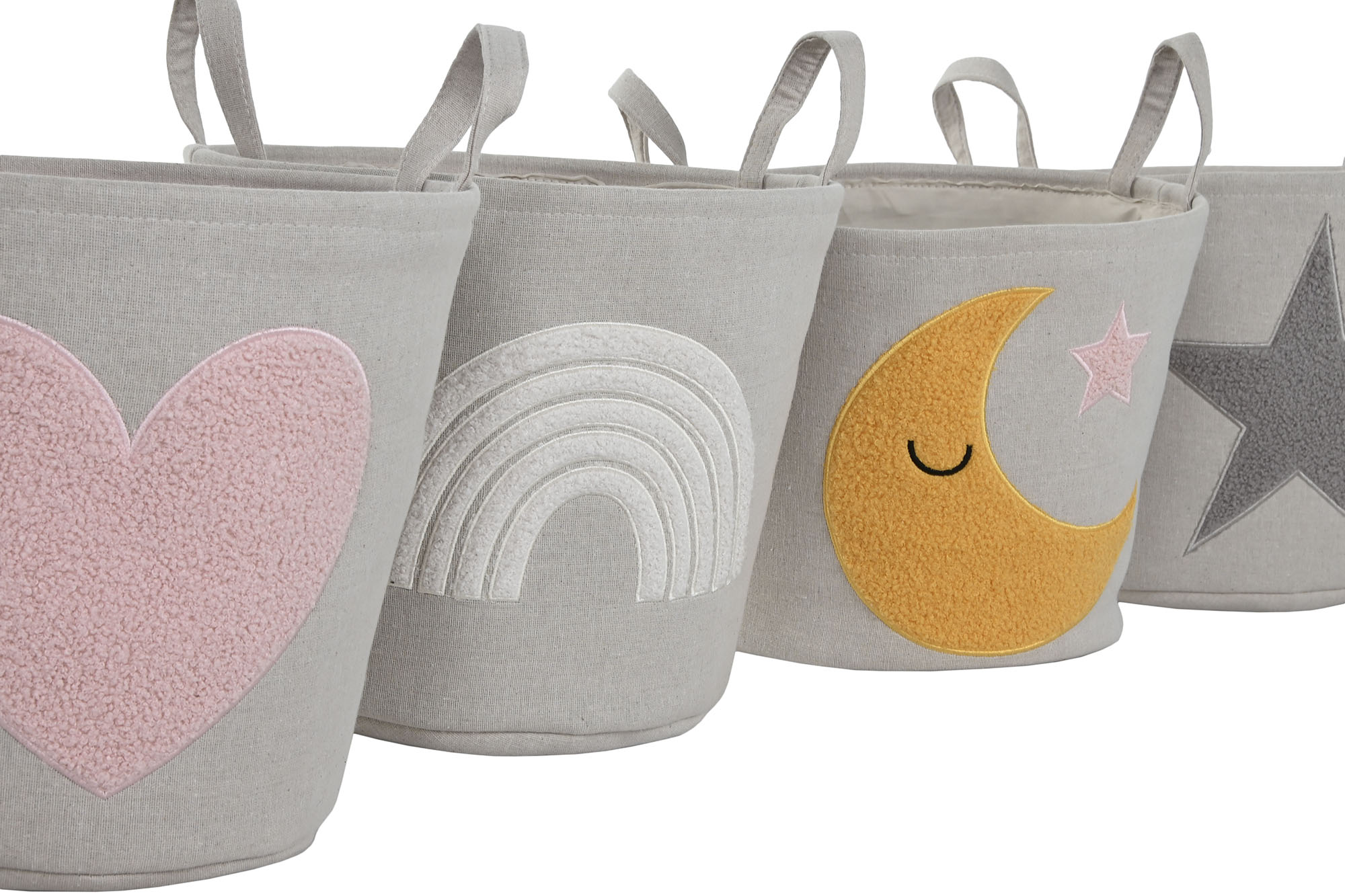 PACK DE 4 CESTA POLIESTER 36X36X40 4 SURT.