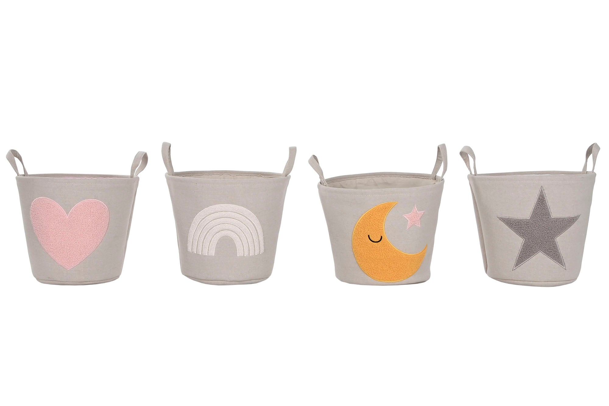 PACK DE 4 CESTA POLIESTER 36X36X40 4 SURT.